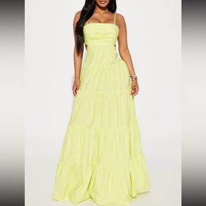 Maxi Dress Lime